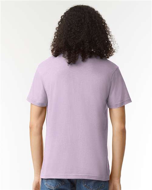 American Apparel Unisex CVC Tee 2001CVC - Heather Lilac