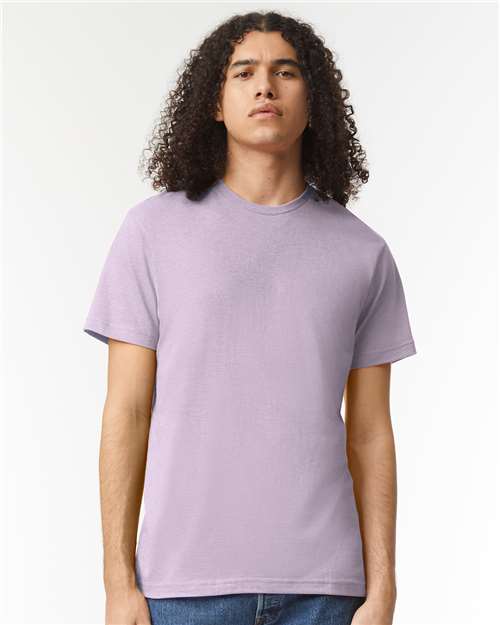 American Apparel Unisex CVC Tee 2001CVC - Heather Lilac
