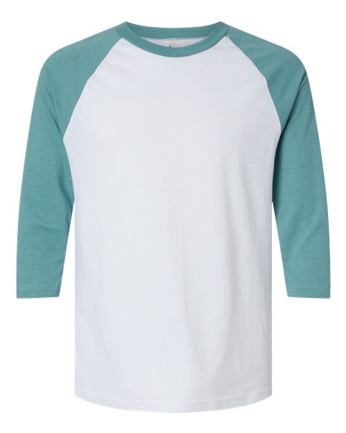 American Apparel Unisex CVC Three-Quarter Sleeve Tee 2003CVC