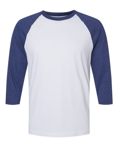 American Apparel Unisex CVC Three-Quarter Sleeve Tee 2003CVC