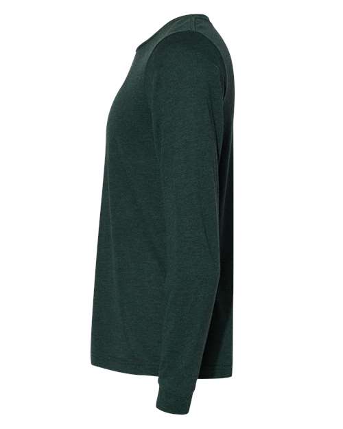 BELLA + CANVAS Unisex Triblend Long Sleeve Tee 3513 - Emerald Triblend