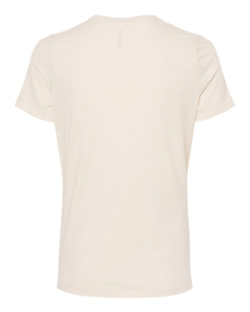 BELLA + CANVAS Women’s Relaxed Fit Heather CVC Tee 6400CVC - Heather Natural