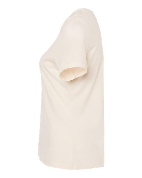 BELLA + CANVAS Women’s Relaxed Fit Heather CVC Tee 6400CVC - Heather Natural