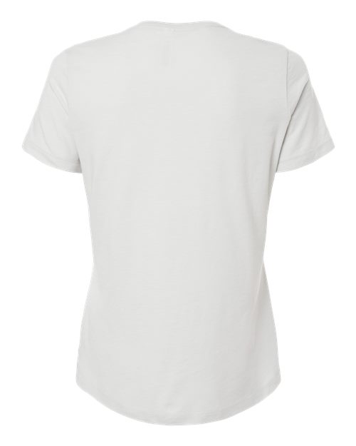 BELLA + CANVAS Women’s Relaxed Fit Heather CVC Tee 6400CVC - Heather Silver