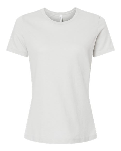 BELLA + CANVAS Women’s Relaxed Fit Heather CVC Tee 6400CVC - Heather Silver
