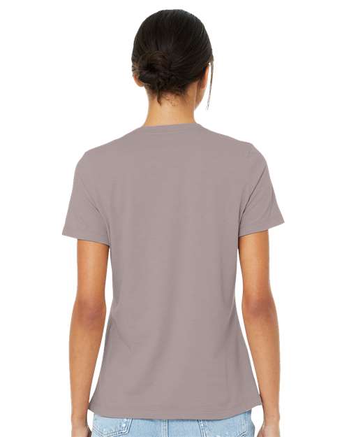 BELLA + CANVAS Women’s Relaxed Fit Heather CVC Tee 6400CVC