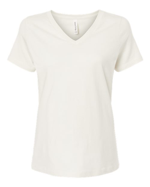 BELLA + CANVAS Women’s Relaxed Jersey V-Neck Tee 6405