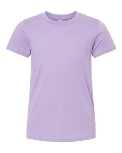BELLA + CANVAS Youth Jersey Tee 3001Y - Dark Lavender