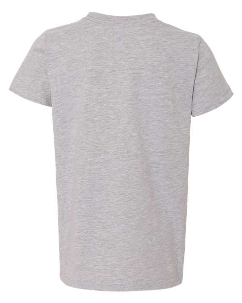 BELLA + CANVAS Youth CVC Jersey Tee 3001YCVC - Athletic Heather