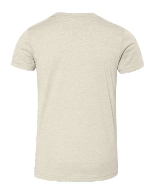 BELLA + CANVAS Youth CVC Jersey Tee 3001YCVC - Heather Dust