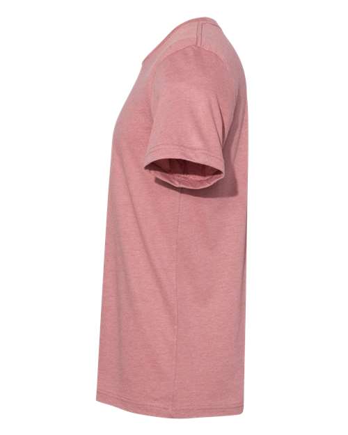 BELLA + CANVAS Youth CVC Jersey Tee 3001YCVC - Heather Mauve