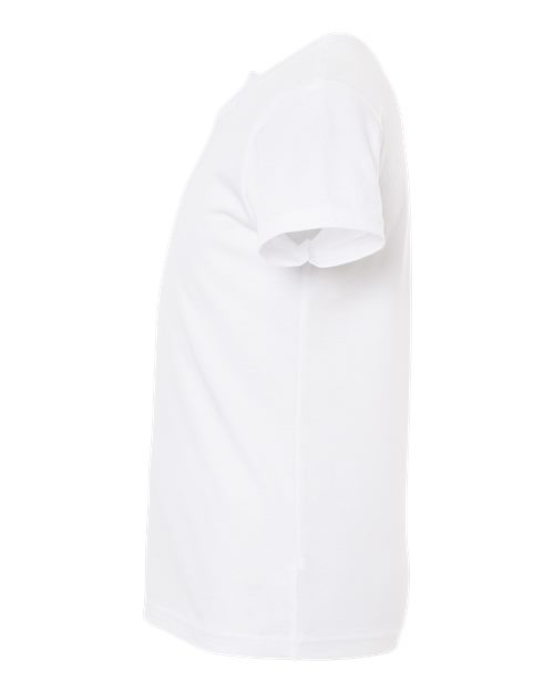 BELLA + CANVAS Youth CVC Jersey Tee 3001YCVC - Solid White Blend