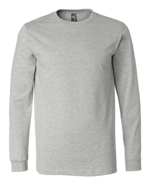 BELLA + CANVAS Heather CVC Long Sleeve Tee 3501CVC - Athletic Heather