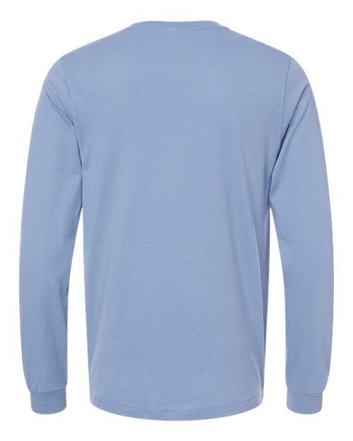 BELLA + CANVAS Unisex Jersey Long Sleeve Tee 3501 - Lavender Blue
