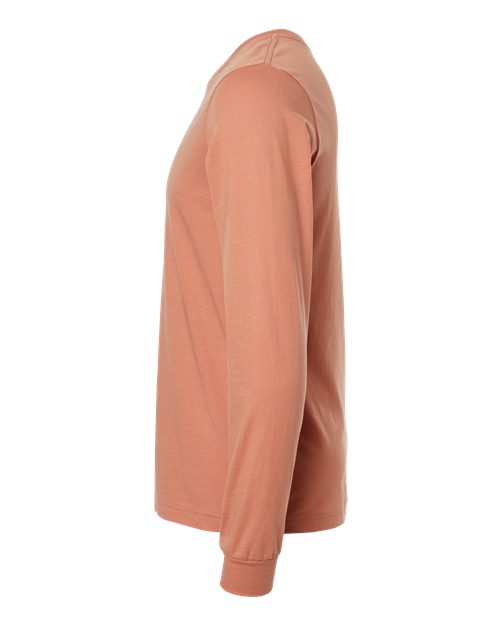 BELLA + CANVAS Unisex Jersey Long Sleeve Tee 3501 - Terracotta