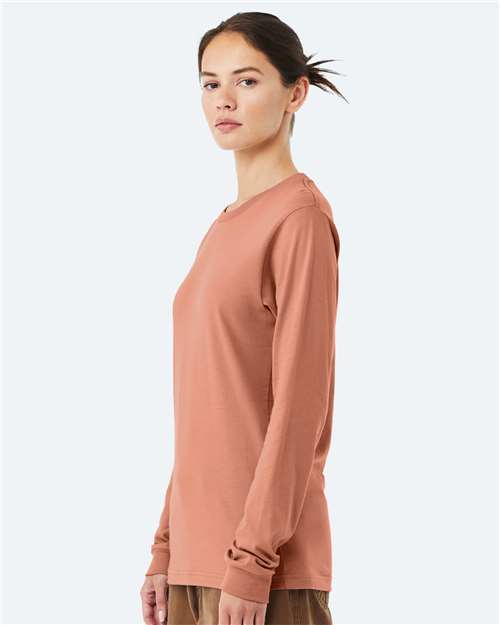 BELLA + CANVAS Unisex Jersey Long Sleeve Tee 3501 - Terracotta