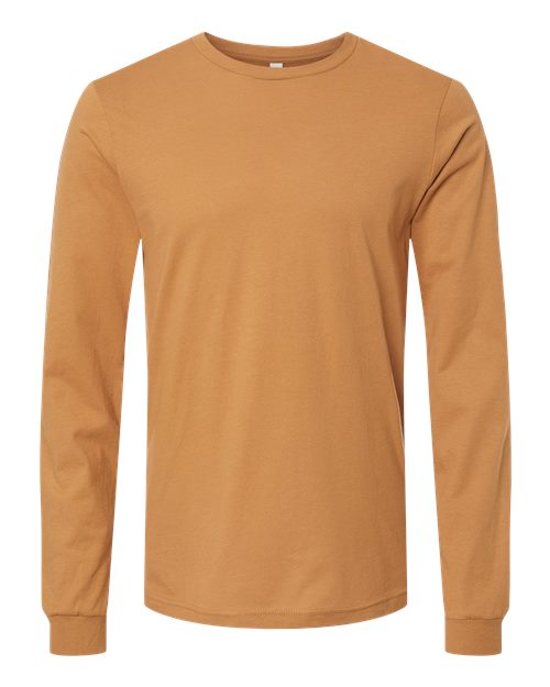 BELLA + CANVAS Unisex Jersey Long Sleeve Tee 3501 - Toast