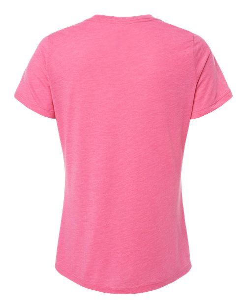 BELLA + CANVAS Women’s Relaxed Fit Triblend Tee 6413 - Charity Pink Triblend