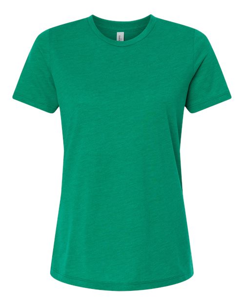 BELLA + CANVAS Women’s Relaxed Fit Triblend Tee 6413 - Kelly Triblend