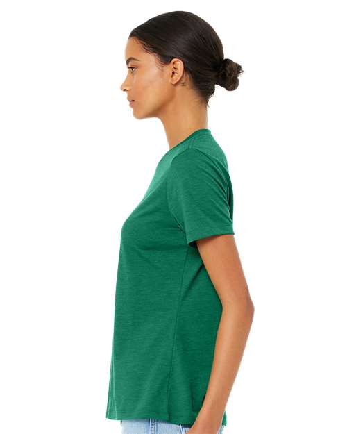 BELLA + CANVAS Women’s Relaxed Fit Triblend Tee 6413 - Kelly Triblend