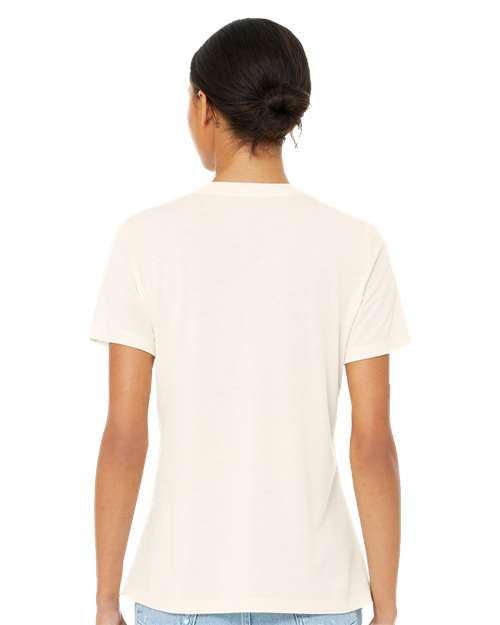 BELLA + CANVAS Women’s Relaxed Fit Triblend Tee 6413 - Solid Natural Triblend