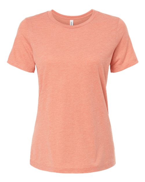 BELLA + CANVAS Women’s Relaxed Fit Triblend Tee 6413 - Sunset Triblend
