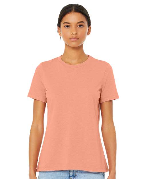 BELLA + CANVAS Women’s Relaxed Fit Triblend Tee 6413 - Sunset Triblend