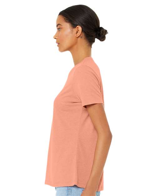 BELLA + CANVAS Women’s Relaxed Fit Triblend Tee 6413 - Sunset Triblend