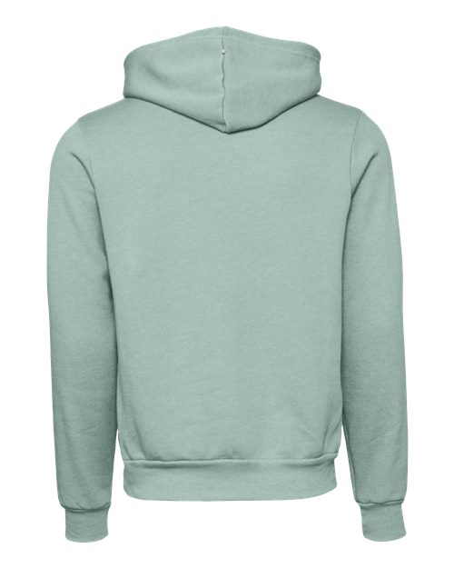 BELLA + CANVAS Unisex Sponge Fleece Hoodie Sweatshirt 3719 - Dusty Blue