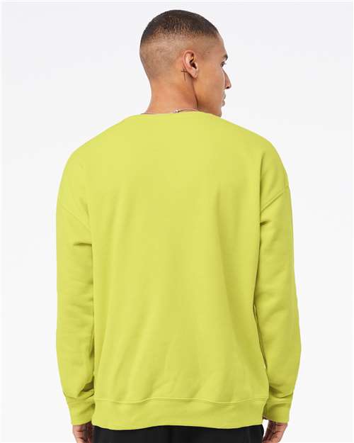 BELLA + CANVAS Unisex Sponge Fleece Drop Shoulder Crewneck Sweatshirt 3945 - Strobe