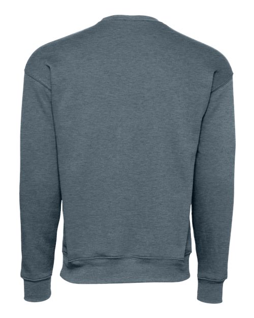 BELLA + CANVAS Unisex Sponge Fleece Drop Shoulder Crewneck Sweatshirt 3945 - Heather Slate