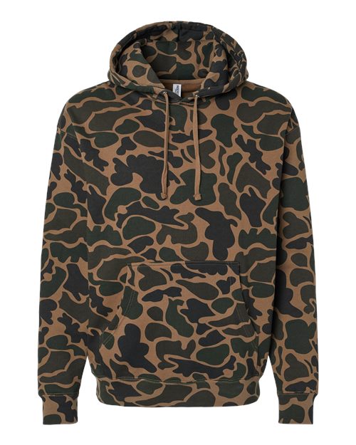 Independent Trading Co. Unisex Heavyweight Hooded Sweatshirt IND4000 - Duck Camo