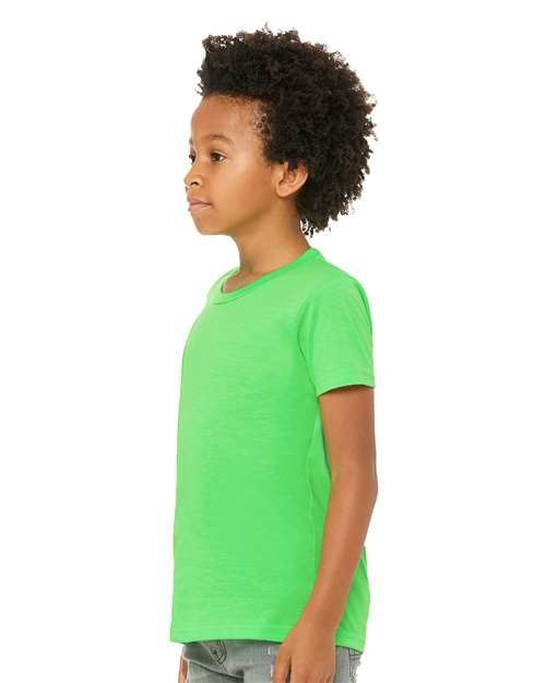 BELLA + CANVAS Youth CVC Jersey Tee 3001YCVC - Neon Green