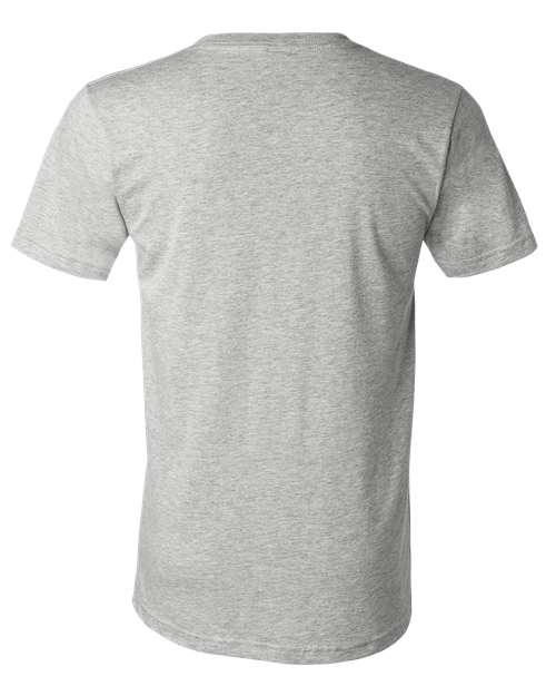 BELLA + CANVAS Unisex Heather CVC V-Neck Tee 3005CVC - Athletic Heather