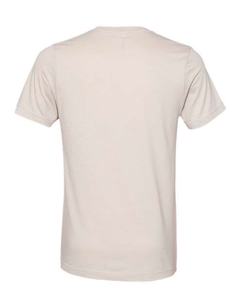 BELLA + CANVAS Unisex Heather CVC V-Neck Tee 3005CVC - Heather Dust