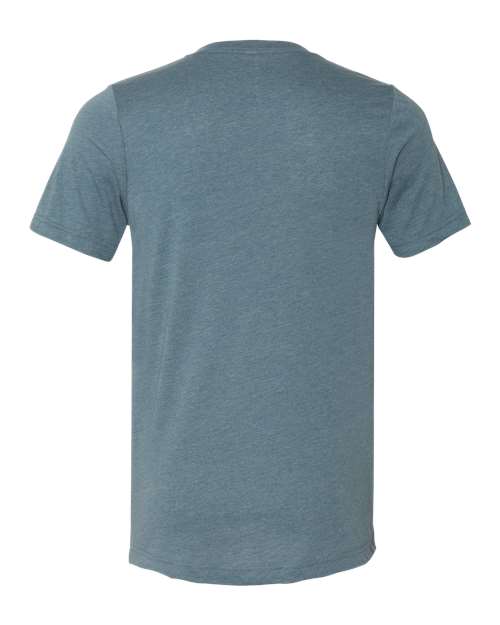 BELLA + CANVAS Unisex Heather CVC V-Neck Tee 3005CVC - Heather Slate