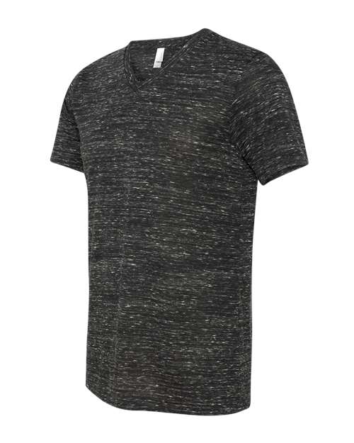 BELLA + CANVAS Unisex Textured Jersey V-Neck Tee 3655
