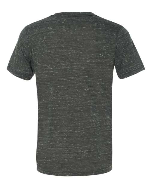 BELLA + CANVAS Unisex Textured Jersey V-Neck Tee 3655