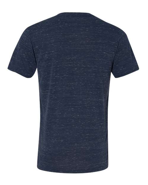 BELLA + CANVAS Unisex Textured Jersey V-Neck Tee 3655