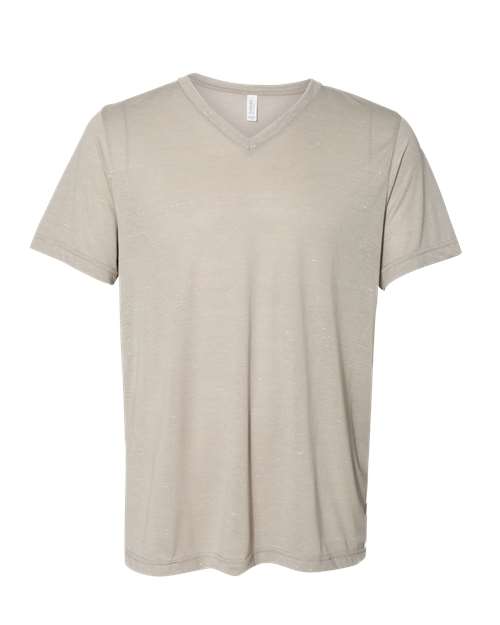 BELLA + CANVAS Unisex Textured Jersey V-Neck Tee 3655