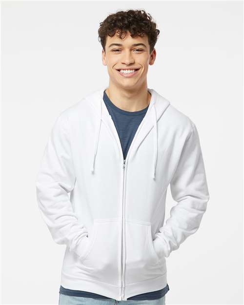 Tultex Unisex Full-Zip Hooded Sweatshirt 331