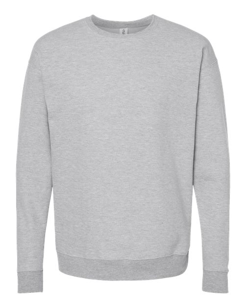 Tultex Unisex Fleece Crewneck Sweatshirt 340 - Heather Grey