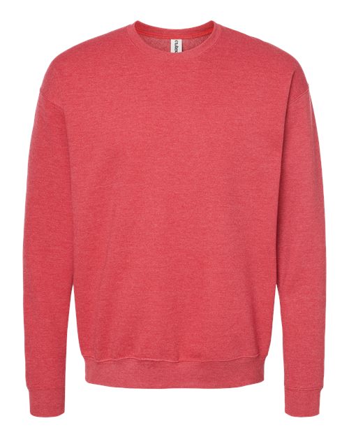 Tultex Unisex Fleece Crewneck Sweatshirt 340 - Heather Red