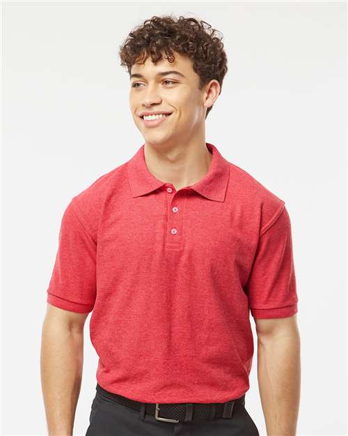 Tultex Men's 50/50 Sport Pique Polo 400