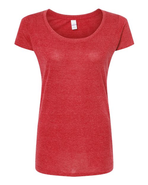 Tultex Women's Poly-Rich Scoop Neck T-Shirt 243