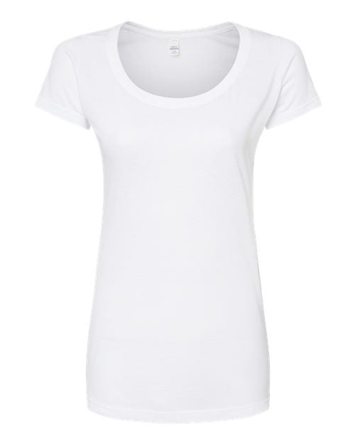 Tultex Women's Poly-Rich Scoop Neck T-Shirt 243