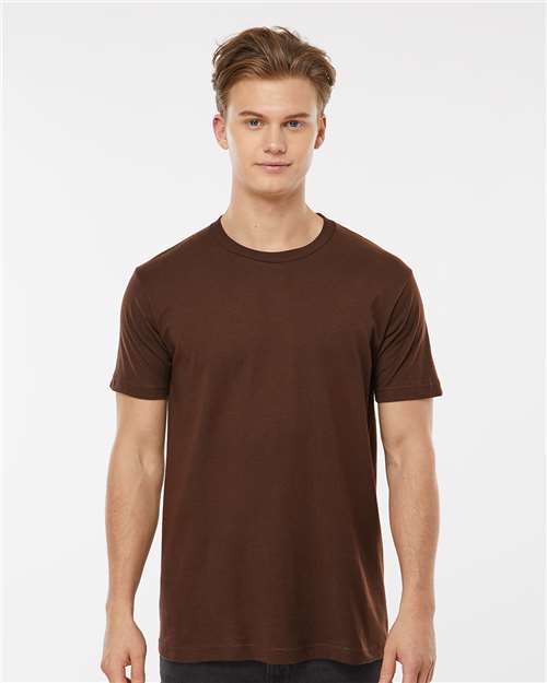 Tultex Unisex Fine Jersey T-Shirt 202 - Brown