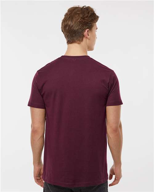 Tultex Unisex Fine Jersey T-Shirt 202 - Burgundy