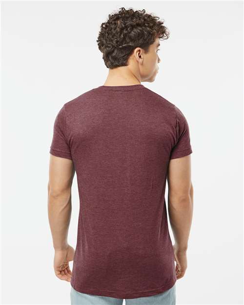 Tultex Unisex Fine Jersey T-Shirt 202 - Heather Burgundy