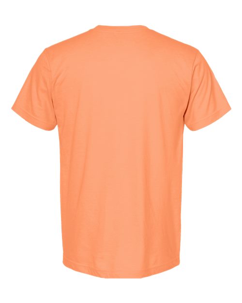 Tultex Unisex Fine Jersey T-Shirt 202 - Heather Cantaloupe